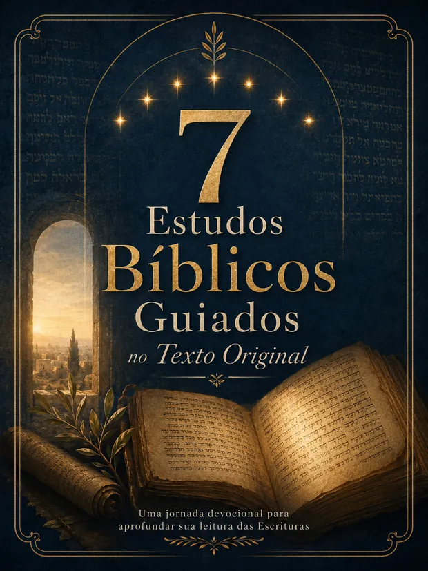 Capa do bônus Sete Estudos Bíblicos Guiados no Texto Original