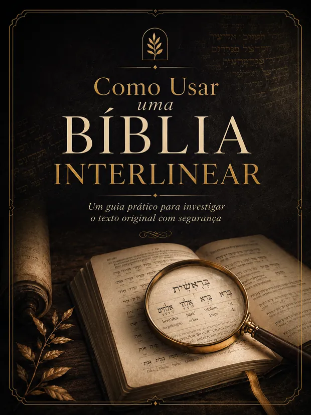 Capa do bônus Como Usar uma Bíblia Interlinear