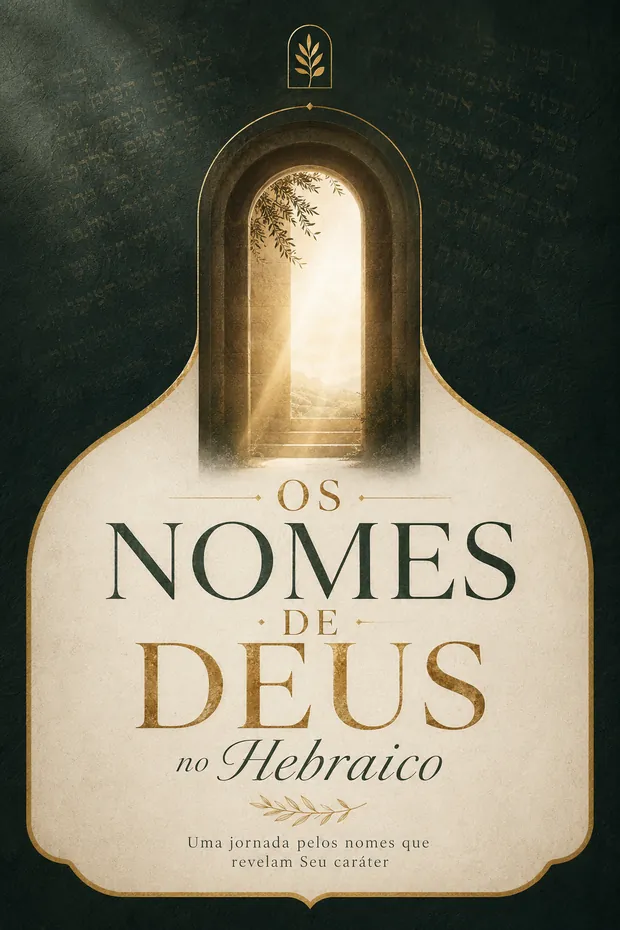 Capa do bônus Os Nomes de Deus no Hebraico
